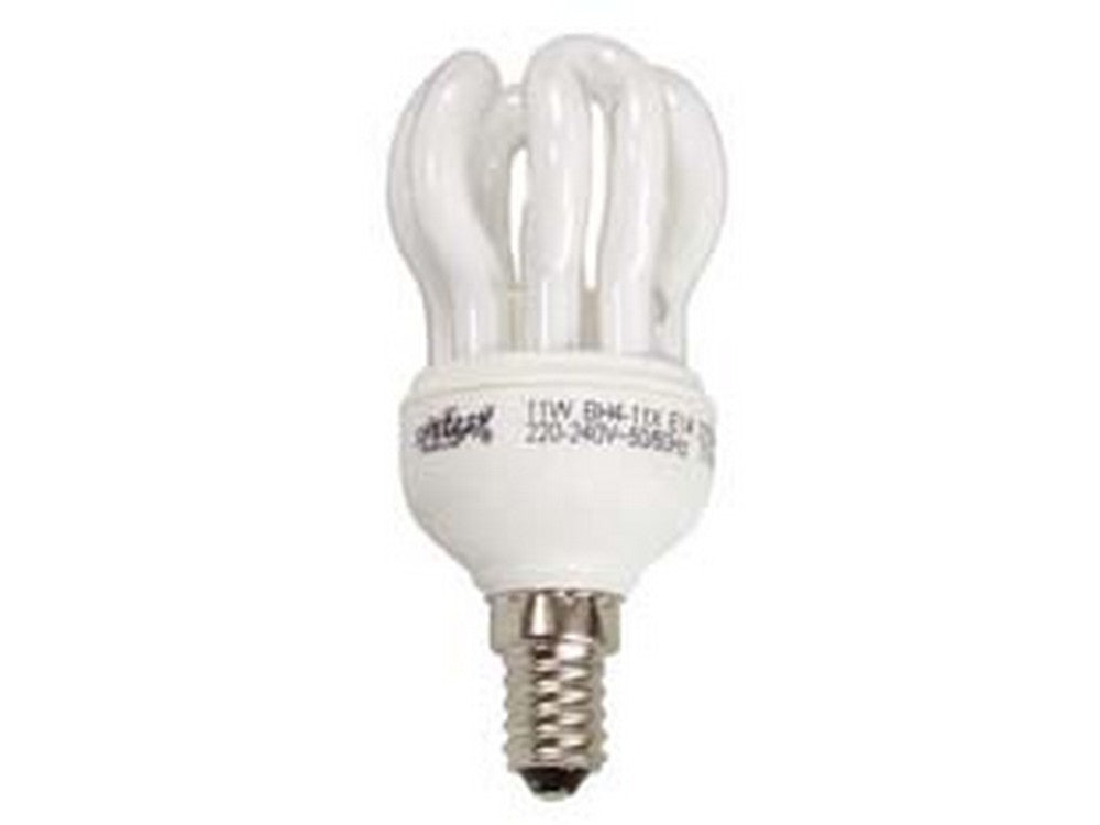 lampada elettronica compatta e14 - 11w - e14 - 2700?k calda cod:ferx.fer42222