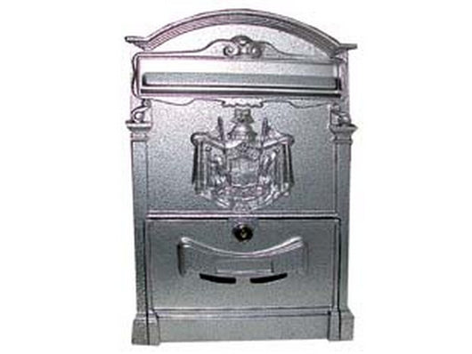 cassetta postale in alluminio per esterni "residence" grigia - cm.25x9x41h. colore grigio cod:ferx.fer43281