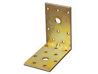 piastra di giunzione piegata ad angolo pesante larghezza mm.50 - mm.60x60x5 cod:ferx.fer48347