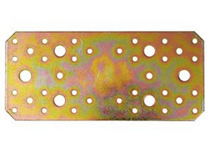 piastra di giunzione dritta larghezza mm.90 - mm.200x90 cod:ferx.fer49450