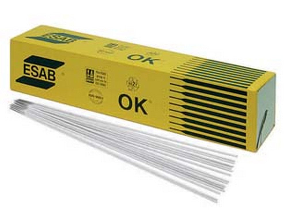 elettrodi rutilici per ferro - ø mm.1,6x300 ok 46.00 colore grigio - conf.6 cod:ferx.fer51095