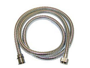 1blister flessibile doccia attacco conico - ff 1/2" cm.200 cromato extra cod:ferx.fer182713