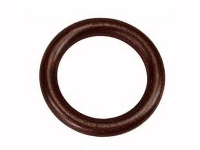 anelli per scorritenda tubolari in legno noce - ø mm.32-48 cod:ferx.fer50159