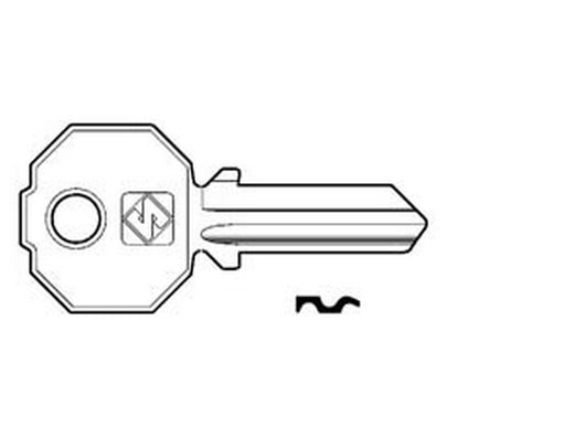 chiavi per cilindri prefer 4 spine grandi pf212 - pf212 dx cod:ferx.fer53921