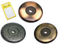 1blister basetta grande anticata - ? mm.36 ferro battuto conf. bl.2 pz. cod:ferx.fer54263