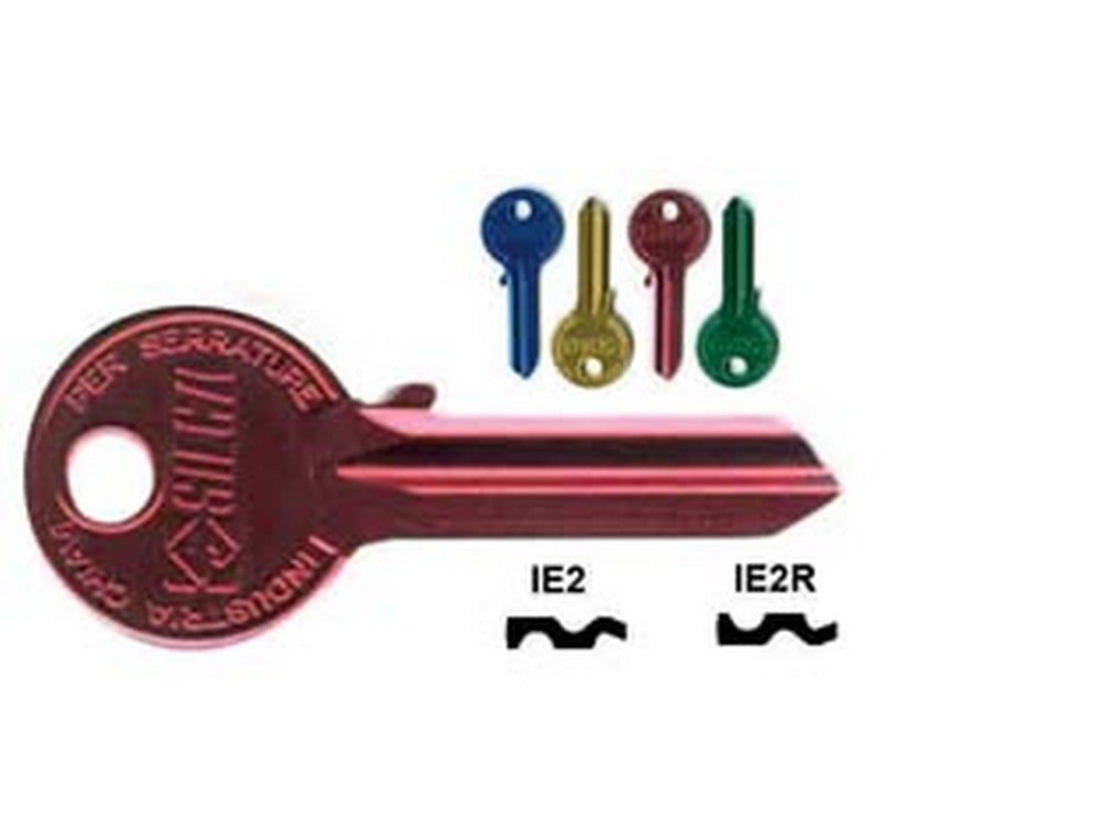 chiavi per cilindri iseo 5 spine grandi - ie2u dx ultralite blu cod:ferx.fer55734