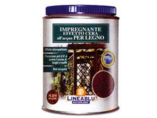 impregnante all'acqua effetto cera per legno per esterno - hi 2213 noce scuro lt.2,5 cod:ferx.fer151085