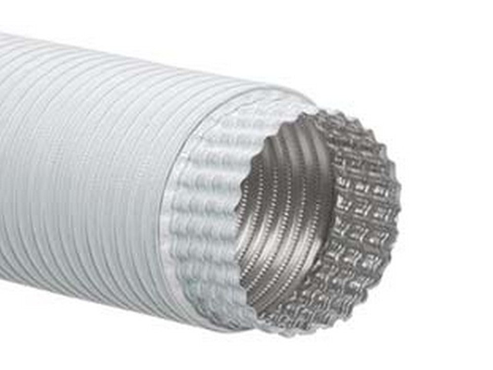 tubi flessibili ed estensibili in alluminio colore bianco m/f - ø cm.10 cod:ferx.fer62664