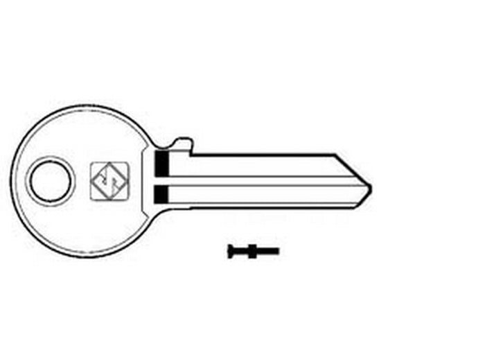 chiavi per cilindri iseo 5 spine grandi ie9 - ie9 cod:ferx.fer66198