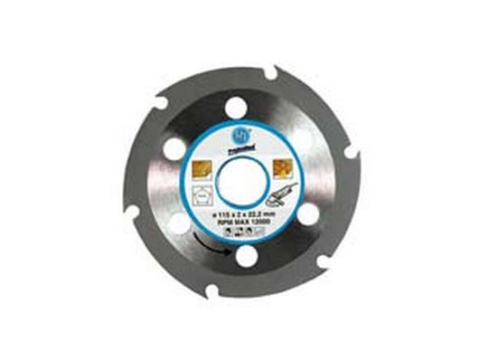 1blister dischi taglio per legno per smerigliatrici angolari - ? mm.115x2 foro ? mm.22 pg 419.90 cod:ferx.fer67317