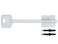 chiavi doppia mappa 00120 - 00120002 sx (tipo silca csl) cod:ferx.fer67331