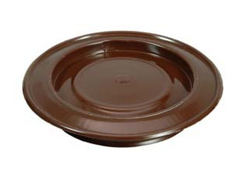 rosoni per tubi stufa marrone lucido - ø cm.10 cod:ferx.fer67492