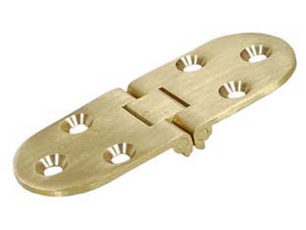 cerniera  ottone a biscotto con fermo - mm.30x80 cod:ferx.fer69885