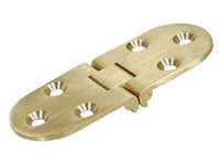 cerniera  ottone a biscotto con fermo - mm.30x80 cod:ferx.fer69885