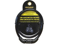 6blister antifurto per bici con combinazione - ? mm.8x65 cm.  cod:ferx.fer70386