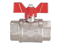 valvola a sfera f/f con maniglia a farfalla - ff 3/4" cod:ferx.fer71857