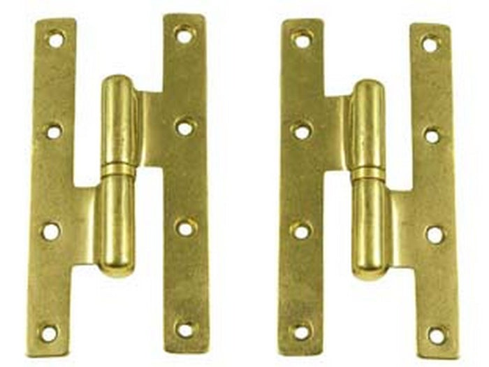 cerniere paumelles in ottone lucido - mm.55x100h. sx  cod:ferx.fer71956