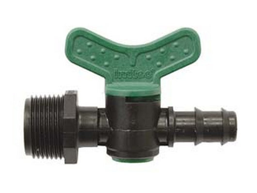 valvola cilindro maschio e portagomma in polipropilene - ø mm.25x  m 3/4"  cod:ferx.fer273503