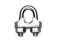 morsetti a cavallotto in acciaio inox art.8416 - ø mm.8   5/16" cod:ferx.fer73318