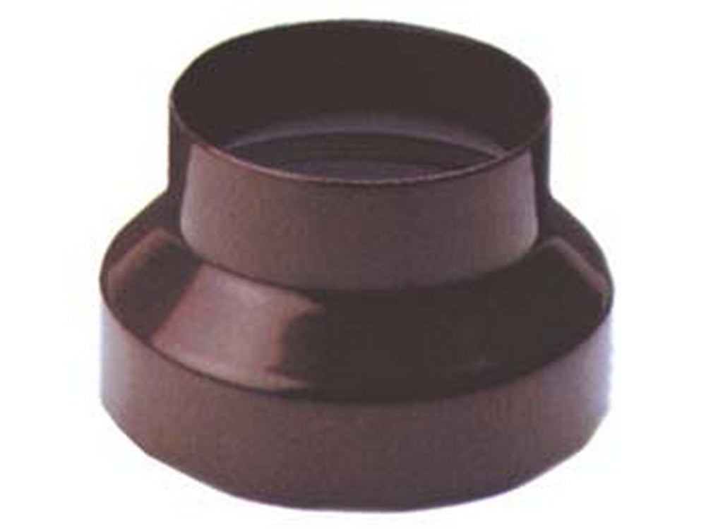 riduzione per tubi stufa marrone lucido - ? cm.10/8 cod:ferx.fer74377