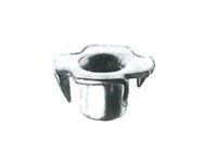 fondelli ragno a quattro punte - ø mm.6 ma x ø mm.19x9h. cod:ferx.fer78542