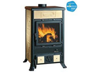 stufa a legna rossella r1 bii 8,8 kw liberty panna - misure cm.57,8x58,6x91,5h. - peso kg.155 cod:ferx.fer79334