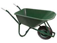 carriola per agricoltura lt.100 - vasca in polipropilene verde lt.100 cod:ferx.fer80514