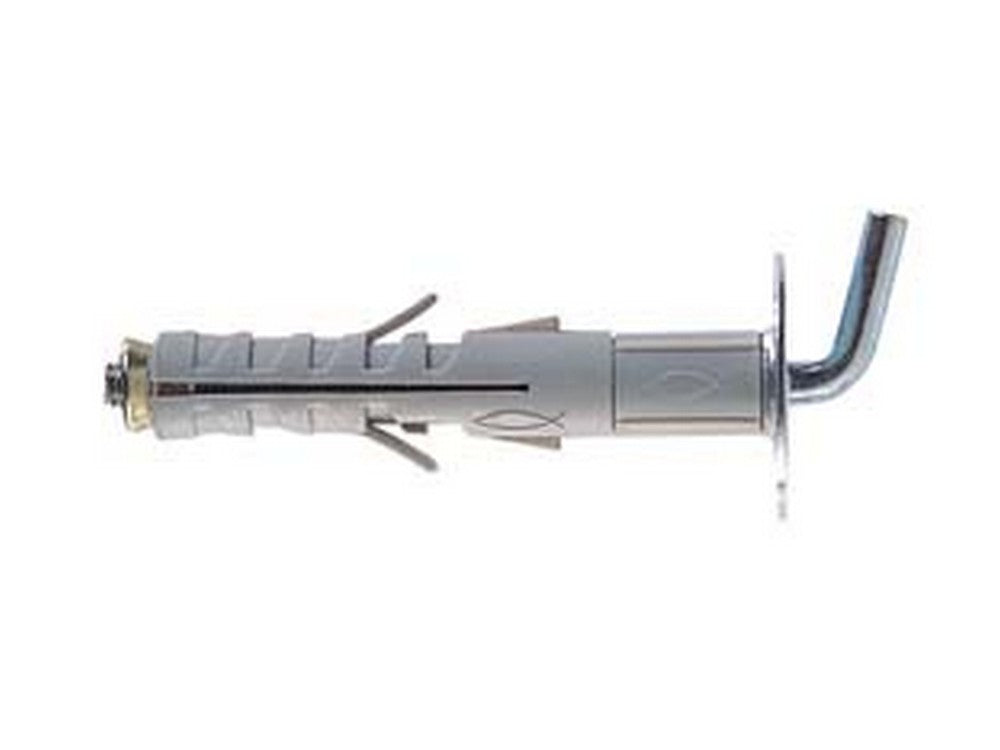 tassello nylon prolungato gancio corto "sb" sb 12/l8  mm12x57 gancio cod:ferx.fer77453