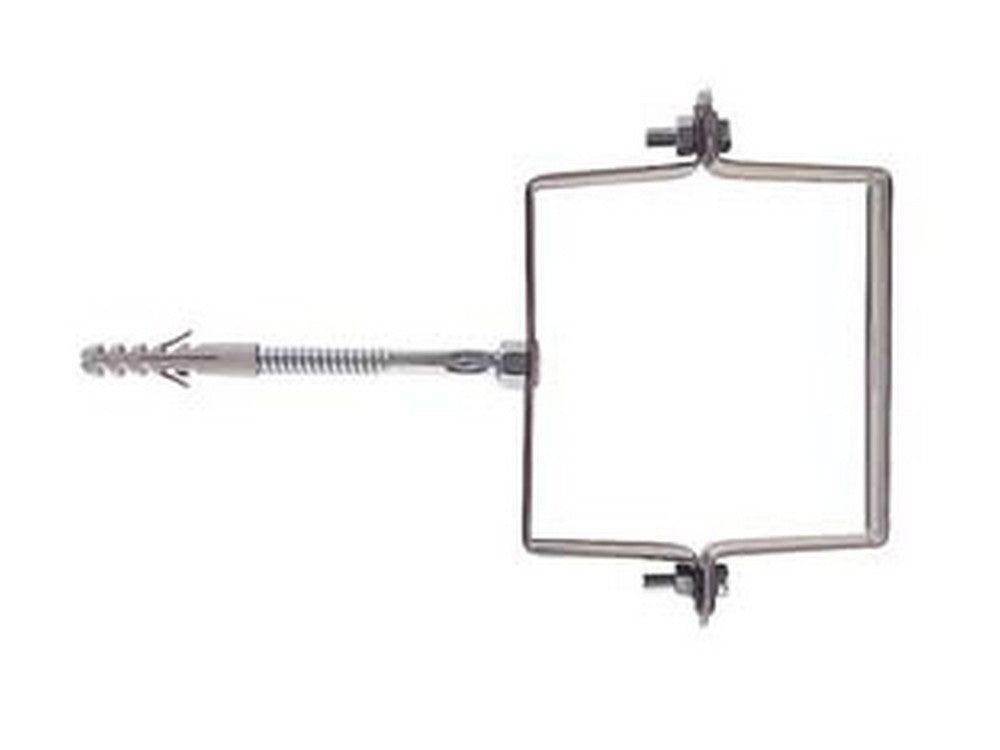 collari per pluviali quadri "scp-v" - scp-v mm.100x100  tassello ø mm.10 cod:ferx.fer82822