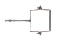 collari per pluviali quadri "scp-v" - scp-v mm.100x100  tassello ø mm.10 cod:ferx.fer82822