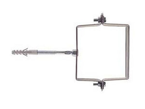 collari per pluviali quadri "scp-v" - scp-v mm.100x100  tassello ø mm.10 cod:ferx.fer82822