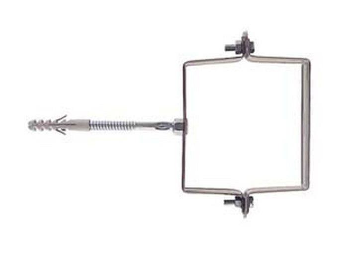 collari per pluviali quadri "scp-v" - scp-v mm.80x80 tassello ø mm.10 cod:ferx.fer82815