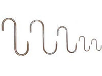 gancio inox da macellaio 1 punta - ø mm.5x120 cod:ferx.fer86226