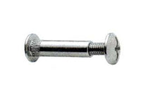 viti giunzione mobili acciaio nichelato  mm8x38h. testa  mm14 vite cod:ferx.fer85533