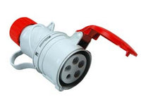 presa industriale volante argo rossa 3p+t+n cee 309 ip44 - 16a colore rosso 71105 cod:ferx.fer87254