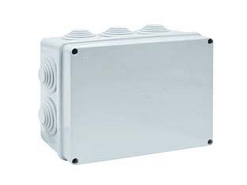 scatola stagna rettangolare coperchio 10 passacavi ip65 mm150x110x70h cod:ferx.fer87681