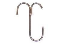 gancio inox per prosciutto - ø mm.6x160 cod:ferx.fer88817