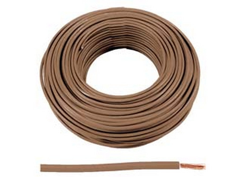 cavo elettrico unipolare antifiamma marrone fs17 - 1x mmq.2,5 colore marron cod:ferx.fer90537