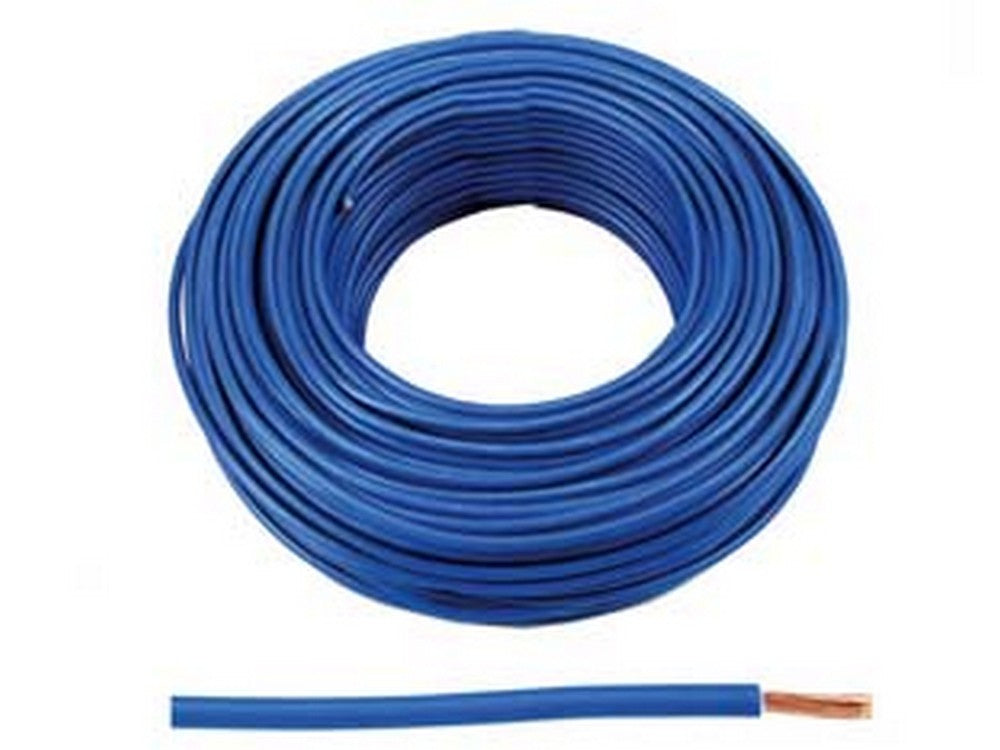 100mt cavo elettrico unipolare antifiamma blu fs17 - 1x mmq.2,5 colore blu  cod:ferx.fer90544