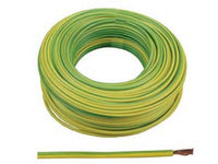 cavo elettrico unipolare antifiamma giallo/verde 1x mmq.1,5 giallo/verde cod:ferx.fer90513