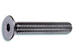 viti metallo 10.9 testa svasata piana cava esagonale - ø mm.6x40 cod:ferx.fer93811