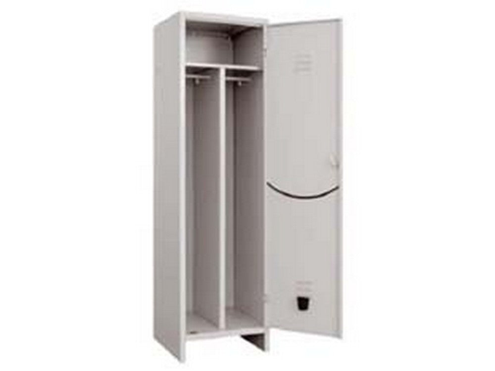 armadio spogliatoio sporco/pulito ad una anta montato - cm.50x50x180h.  cod:ferx.fer96164