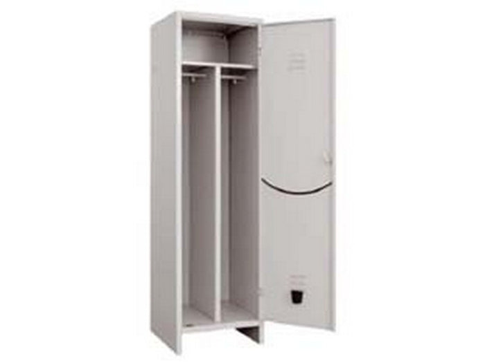 armadio spogliatoio sporco/pulito ad una anta montato - cm.50x50x180h.  cod:ferx.fer96164