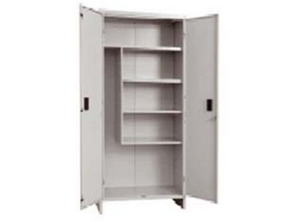 armadio portascope in metallo a due ante smontato - cm.60x40x180h.  cod:ferx.fer96300