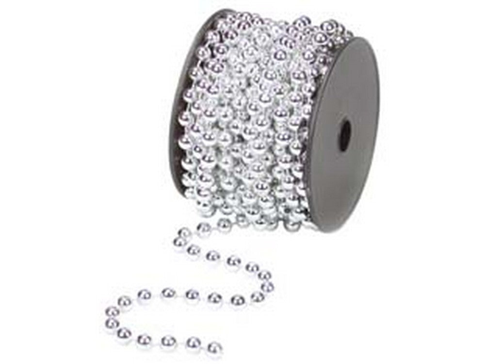 collana in plastica in bobina colore argento cod:ferx.fer96676