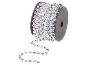 collana in plastica in bobina colore argento cod:ferx.fer96676