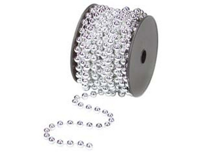 collana in plastica in bobina colore argento cod:ferx.fer96676