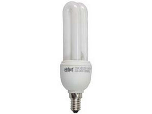 lampada elettronica 2 tubi e14 - 11w - e14 - 2700?k calda cod:ferx.fer98625