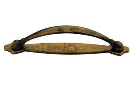 maniglie mobili fisse mod.18900 ottone anticato mm125x22h. interfori cod:ferx.fer99080