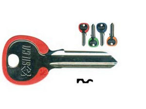 chiavi cilindri 5 spine grandi cs206dz cs206dz dx silky 4 colori assortiti cod:ferx.fer99585